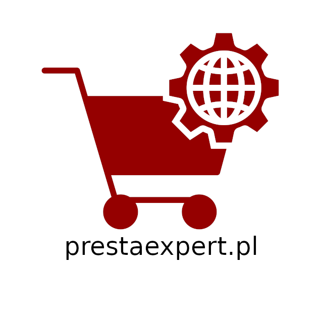 Logo sklepu PrestaExpert.pl – Profesjonalne moduły i integracje dla PrestaShop