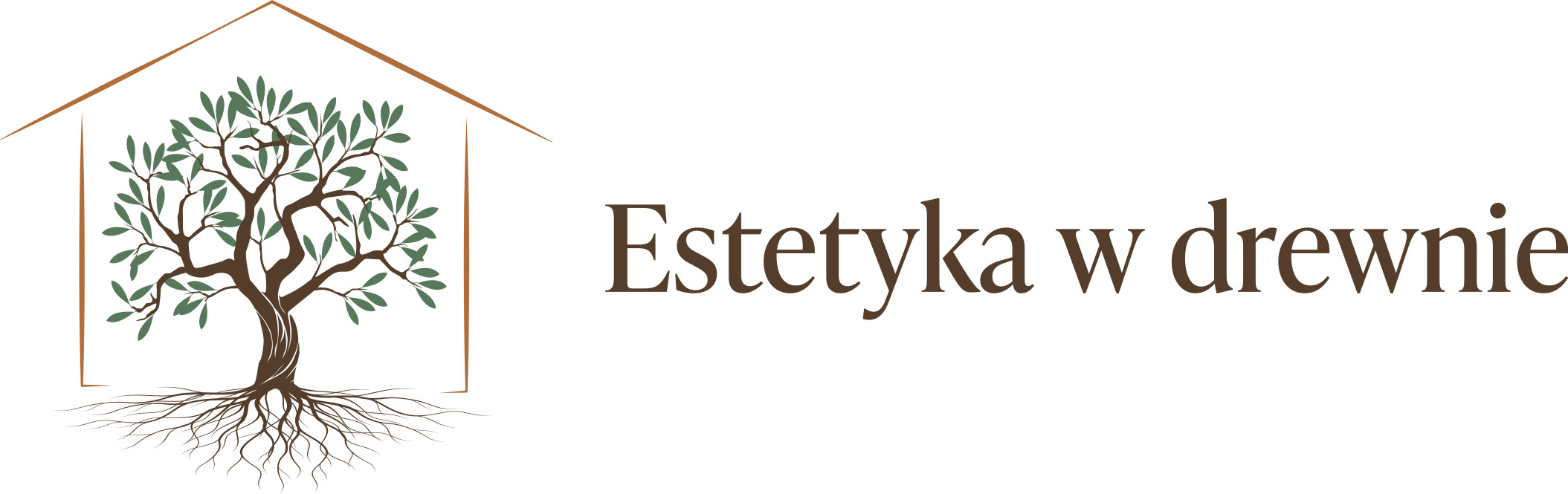 Logo sklepu Estetyka w drewnie