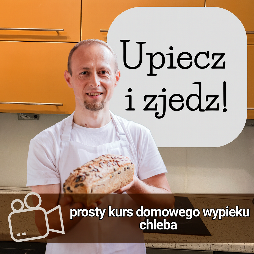 Logo sklepu Upiecz i Zjedz! Domowy kurs wypieku chleba