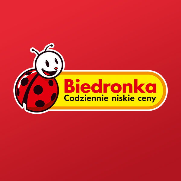 Logo sklepu Biedronka